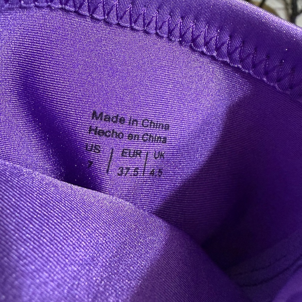 Ring Purple Ankle Boots - Picture 9 of 10